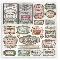 Master of Magic Scrapbooking Stamperia Pad 10 sheets cm 30,5x30,5 (12"x12")