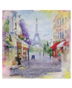 Servilleta 33cmx33cm Barrio Marais en París