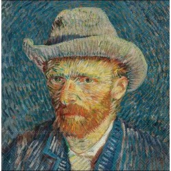 Servilleta 33cmx33cm Autorretrato de Van Gogh