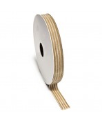 Cinta decorativa VELVETY STRIPE ribbon 1m/15mm color beigs