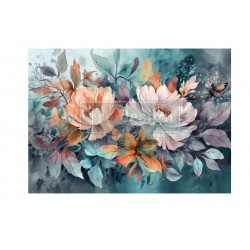 Papel para decoupage A1 de la marca Redesign with Prima, Floral Dream