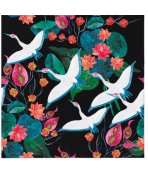 Servilleta 33cmx33cm -Grullas Blancas