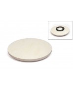 Bandeja giratoria - Diámetro 39 x 1,5 cm madera