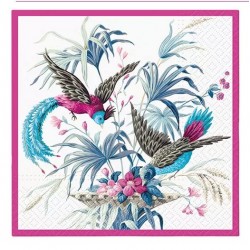 Servilleta 33cmx33cm- Aves del Edén
