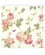 Servilleta 33cmx33cm- ROSA ERRANTE