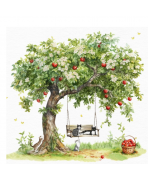 SERVILLETAS 33X33 ARBOL Y GATOS