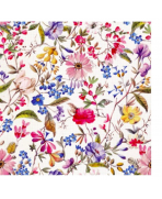 SERVILLETAS 33X33 COLORES Y FLORES