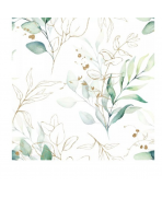 SERVILLETAS 33X33  BLANCA MENTA