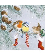 SERVILLETAS 33X33  NAVIDEÑAS