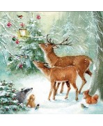 SERVILLETAS 33X33  NAVIDEÑAS
