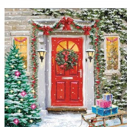 Servilletas 33x33 navidad-artelis
