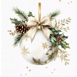 Servilletas 33x33 navidad-artelis