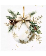 SERVILLETAS 33X33  NAVIDEÑAS
