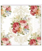 Servilleta 33X33 Flores Sara