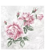 Servilleta 33X33 rosas antiguas