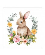 SERVILLETA 33X33 CONEJO DE PASCUA