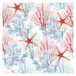SERVILLETA 33X33  FONDO ESTRELLA DE MAR