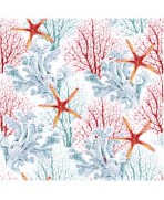 SERVILLETA 33X33  FONDO ESTRELLA DE MAR