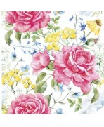 SERVILLETA 33X33 ROSAL