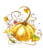 SERVILLETA 33X33 PUMPKIN
