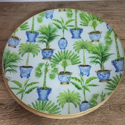 Miércoles 15 de octubre 17:00 a 20:00 H- Monográfico decoupage con servilletas plato redondo de30cm