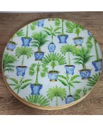 Miércoles 15 de octubre 17:00 a 20:00 H- Monográfico decoupage con servilletas plato redondo de30cm