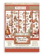 STAMPERIA WASHI PAD  HOJAS A5 ADHESIVAS