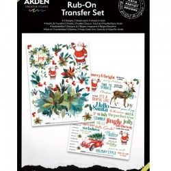 RUB-ON TRANSFER SET  SEASON OF JOY 6X8