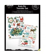 RUB-ON TRANSFER SET  SEASON OF JOY 6X8