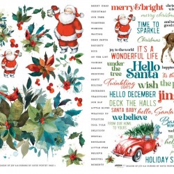 RUB-ON TRANSFER SET  SEASON OF JOY 6X8
