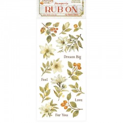 RUB-ON TRANSFER STAMPERIA  MAGNOLIA