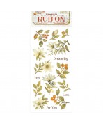 RUB-ON TRANSFER STAMPERIA  MAGNOLIA