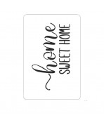 STENCIL HOME SWEET HOME 20X30