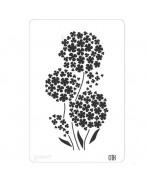 STENCIL 20X30 HORTENSIA