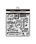 STENCIL STAMPERIA 12X12 TRAVEL