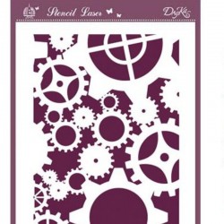 STENCIL DAYKA 14X10 A6 ENGRANAJES