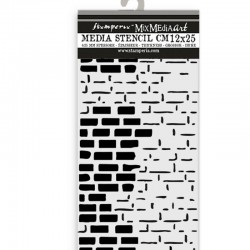 STENCIL STAMPERIA  12X25 BRICKS
