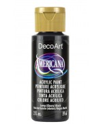 DecoArt Americana Acrílico 59ml -Negro marfil