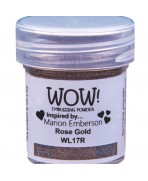 POLVO DE EMBOSSING WOW ROSE GOLD