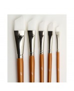 SET DE 5 PINCELES ANGULARES HOBBY