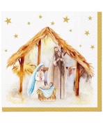 Servilleta 33cmx33 Bendición de la Sagrada Familia