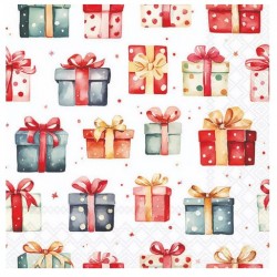Servilleta 33cmx33 Cajas de regalo