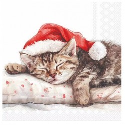 Servilleta 33cmx33 Soñando con la Navidad