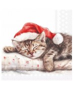 Servilleta 33cmx33 Soñando con la Navidad
