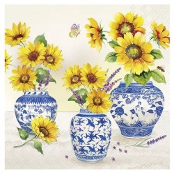 Servilleta 33cmx33cm girasoles