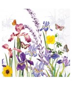 33cmx33cm Servilleta Iris