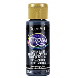 DecoArt Americana Acrílico 59ml -Deep Midnight Blue