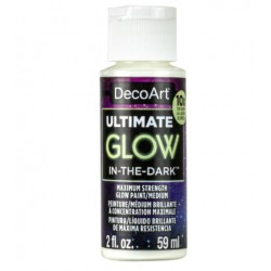 Pintura Acrílica Americana Americana Ultimate Glow que Brilla en la Oscuridad 59ml