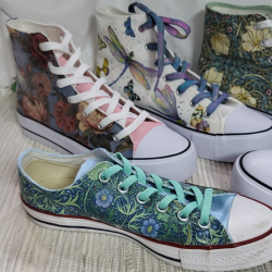 servilletas-Monográfico Zapatillas Decoupage con Servilletas