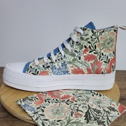 servilletas-Monográfico Zapatillas Decoupage con Servilletas